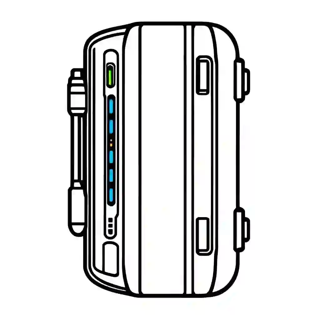 Power Bank coloring pages